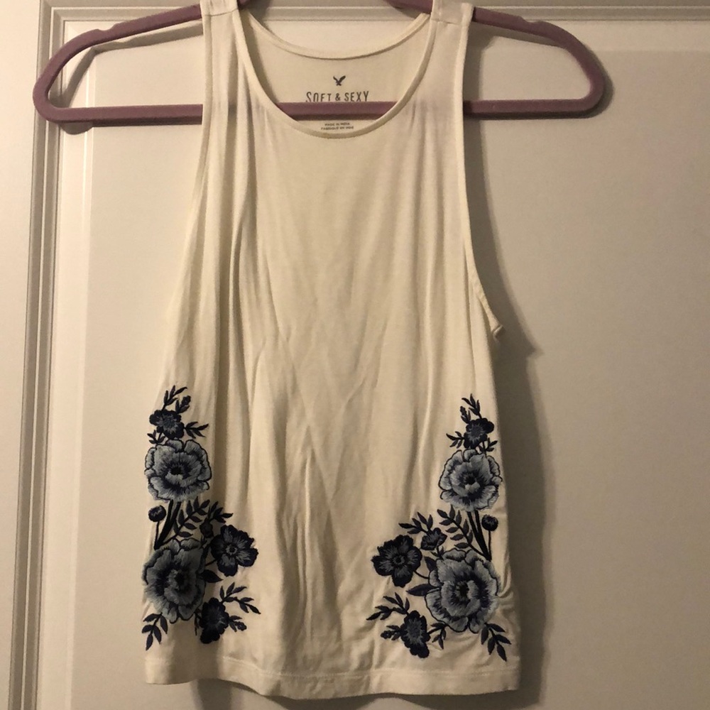 White American Eagle Tank